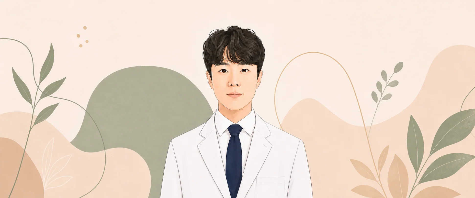 최상준 진료원장 캐리커처