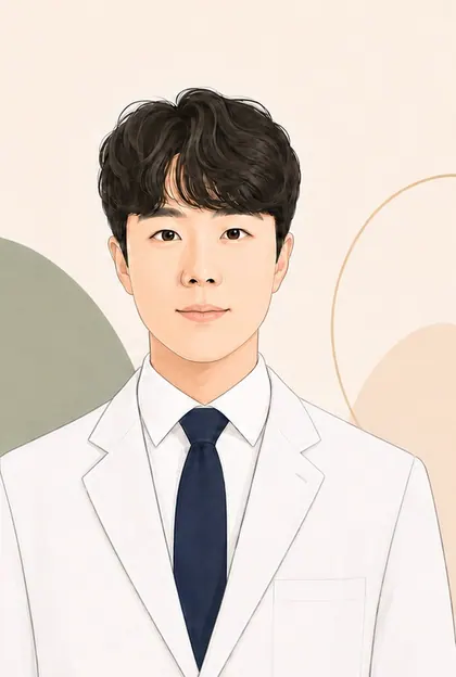 최상준 진료원장 캐리커처